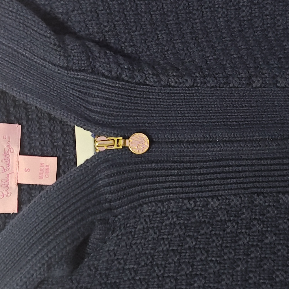 Lilly Pulitzer sweater; Full Zip - Picture 8 of 14